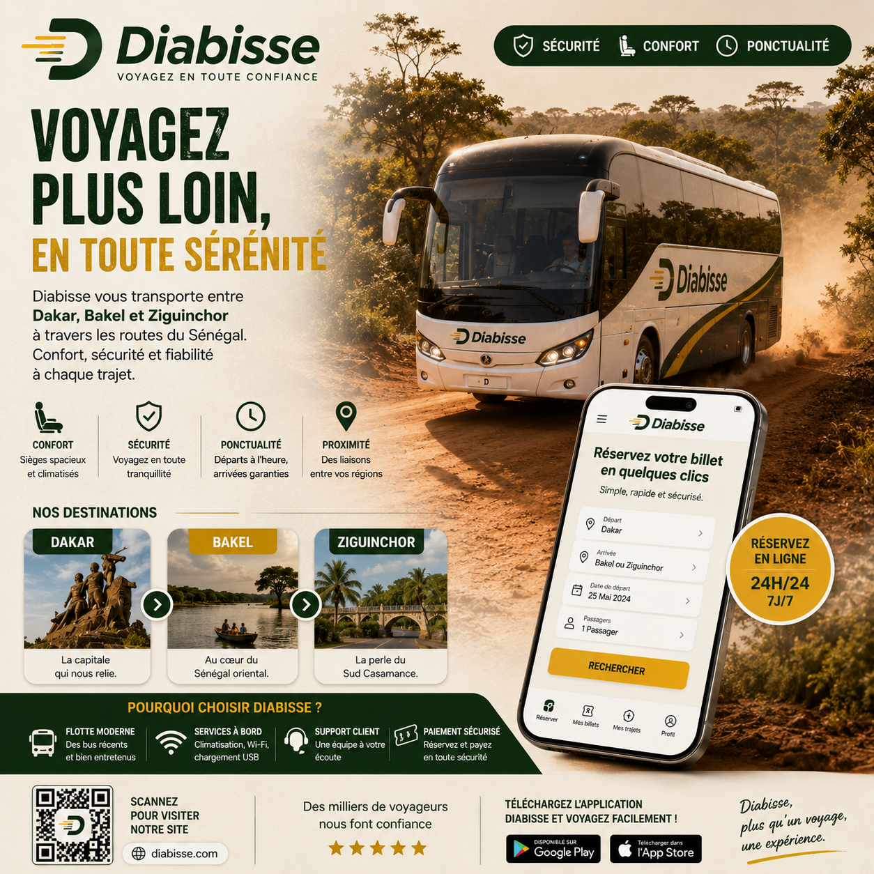 Flyer Diabisse voyagez plus loin